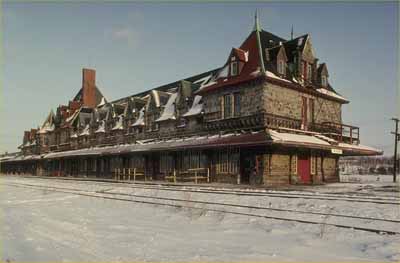 McAdam Railway Station (Canadian Pacific) National Historic Site of Canada (© Parks Canada / Parcs Canada 1987)