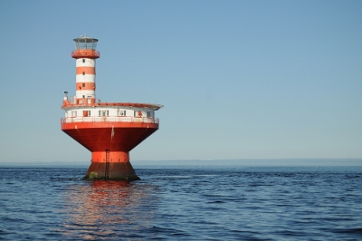Vue générale du phare Haut-Font-Prince © Parks Canada Agency \ Agence Parcs Canada, L. Lévesque