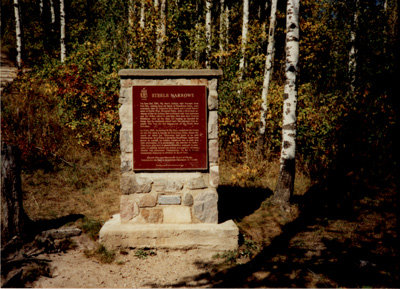 View of the location of the HSMBC plaque © Parks Canada / Parcs Canada, 1989