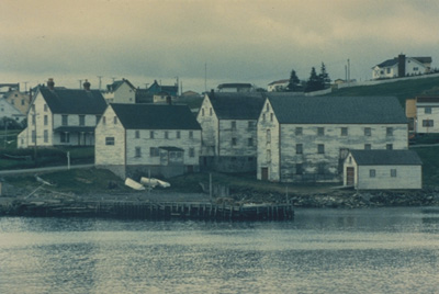 View of Ryan Premises National Historic Site of Canada, representing Fishing Industry on the East Coast (© Parks Canada / Parcs Canada, 1989)