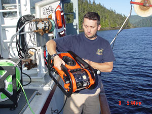 Seabotix LBV-150 remotely operated vehicle