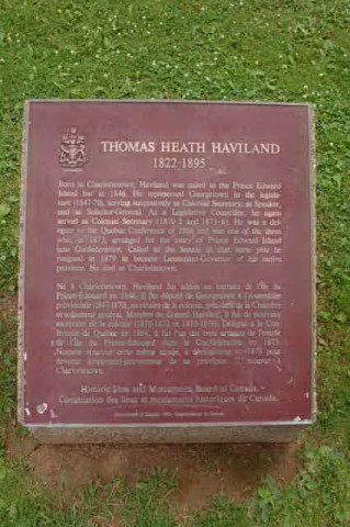 Haviland, Thomas Heath © Parks Canada