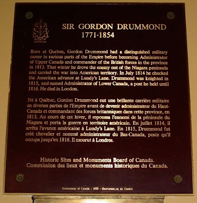 Drummond, Sir Gordon © Parks Canada