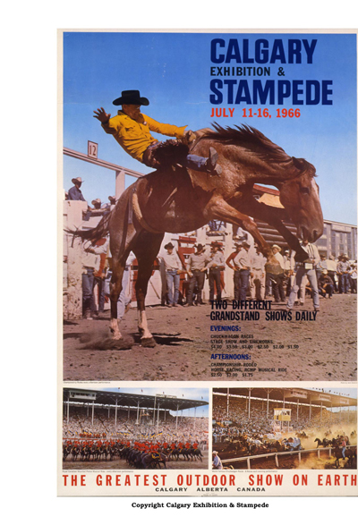 Poster © Calgary Exhibition & Stampede Archives