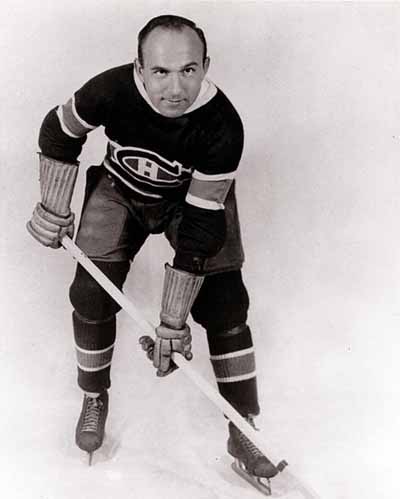 Portrait of Howie Morenz (© Expired; Source: Montreal Canadians Website)