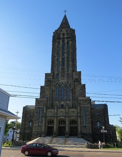Our Lady of the Assumption Cathedral's façade, St. George Street © Parks Canada | Parcs Canada