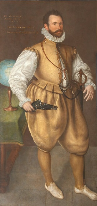 Portrait of Sir Martin Frobisher (1535?–1594) (© Bodleian Libraries, University of Oxford | Bibliothèques Bodleian, Université Oxford)