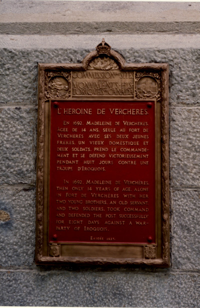 View of HSMBC plaque © Parks Canada | Parcs Canada, 1989