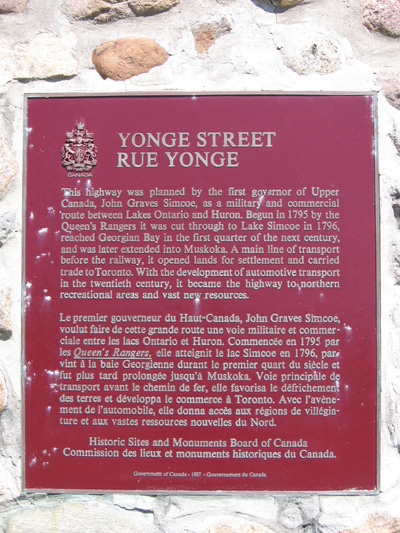 Detailed view of the HSMBC plaque © Parks Canada / Parcs Canada, 2006