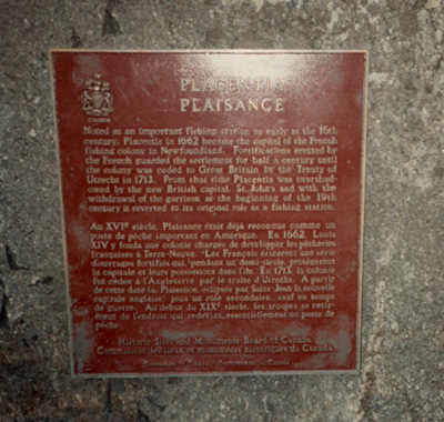 Detailed view of HSMBC plaque © Parks Canada / Parcs Canada, 1989