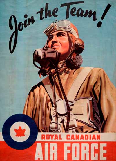 Service of the Royal Canadian Air Force (RCAF) during the Second World War © none