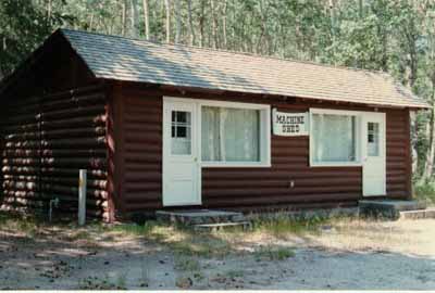 Machine Shed Recognized Federal Heritage Building (© Merna Foster, Jasper National Park | Parc national Jasper (1987))