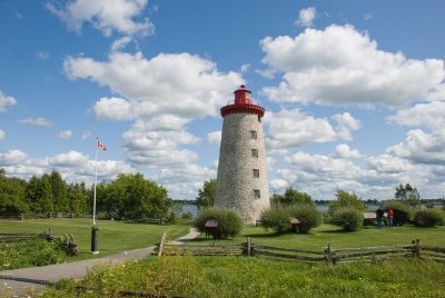 Vue générale du phare de Windmill Point, 2009 © Parks Canada Agency | Agence Parcs Canada