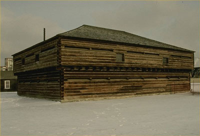 Fort York / Centre Blockhouse © Parks Canada/Parcs Canada 1991