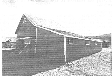 exterior view of barn (© PWC, A&E Services, WRO, 1992)