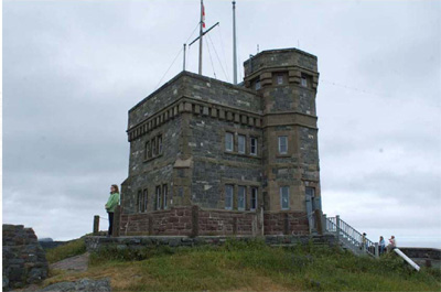 View of Cabot Tower on Signal Hill NHSC © Parks Canada / Parcs Canada, 2008  HRS #
