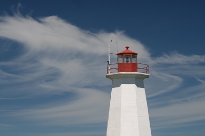 Détail du phare de Cape Anguille © Linkum Tours, Ed English