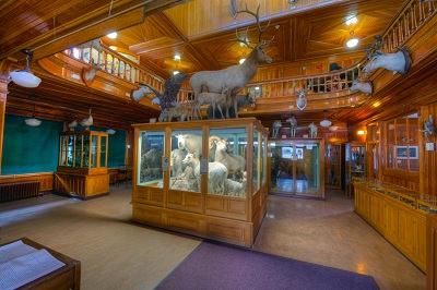 Interior view of the museum © Amar Athwal, Agence Parcs Canada / Parks Canada Agency, 2011