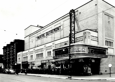 Historic photograph showing Outremont Theatre. © Library and Archives Canada | Bibliothèque et Archives Canada, Hayward Studios, PA-081560.