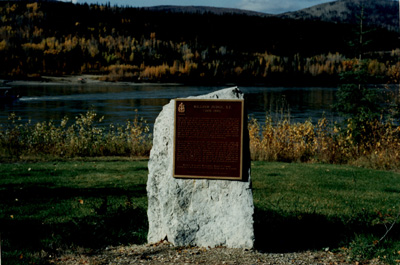 Location of plaque © Parks Canada / Parcs Canada, 1993