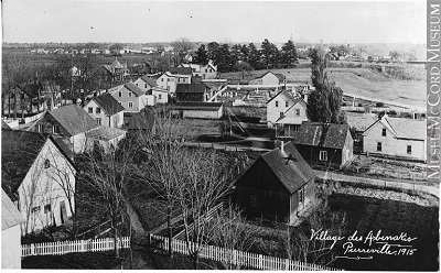 Village des Abenakis, Pierreville, QC, 1915 © Musée McCord Museum / MP-000.360.1