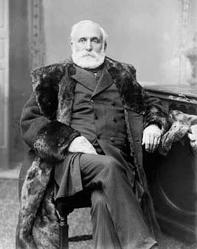 Rt. Hon. Mackenzie Bowell, Member of Parliament, (Hastings N. Ont.), Minister of Customs. © William James Topley / Library and Archives Canada | Bibliothèque et Archives Canada / PA-027159