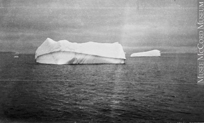 Iceberg in Davis Strait, NU, 1922-1925 © Frederick W. Berchem / Musée McCord Museum / MP-1984.129.1