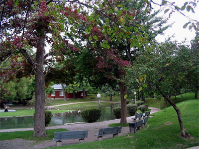 Parc Westmount (1898-1899) et son pavillon (1929, MacDougall) © Parks Canada / Parcs Canada