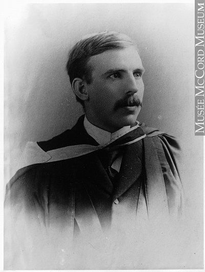 Ernest Rutherford, Montreal, QC, 1899 © Wm. Notman & Son / Musée McCord Museum / II-128085.0