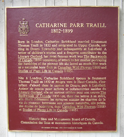 HSMBC plaque photo © Parks Canada / Parcs Canada, 1989
