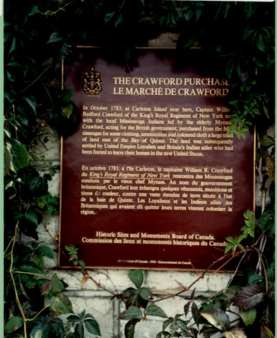 Detailed view of HSMBC plaque © Parks Canada / Parcs Canada, 1989