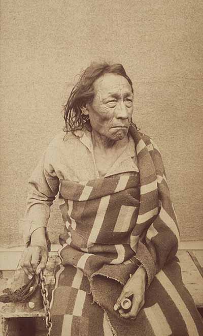 Portrait de Mistahi-maskwa (Gros Ours) © Library and Archives Canada / Bibliothèque et Archives Canada, C-001873