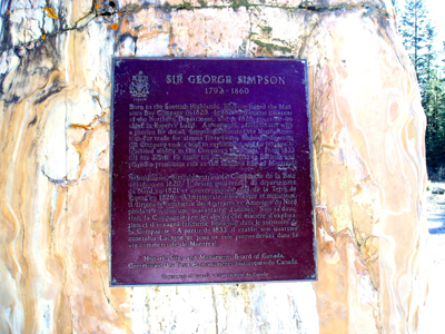 Simpson, Sir George © Parks Canada | Parcs Canada