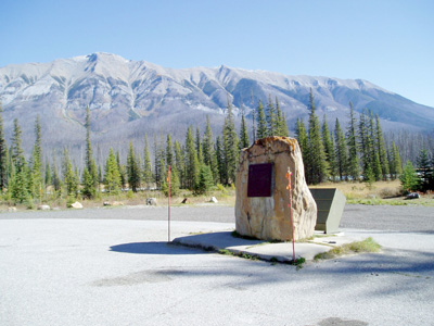 Vue de l'endroit de la plaque de la CLMHC © Parks Canada | Parcs Canada