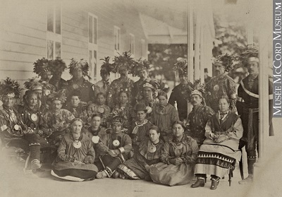 Wyandot (Hurons) © Jules Ernest Livernois / Musée McCord Museum / MP0000.223