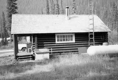 Warden's Cabin from an exterior view. (© C.J. Taylor, 1998)