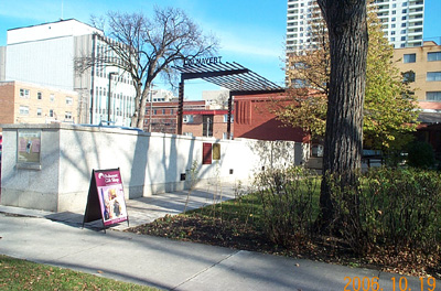 Photo of the location of the HSMBC plaque © Parks Canada / Parcs Canada, 2006 (Dan Pagé)