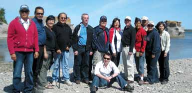 Members of the AIndigenous Consultative Committee in Mingan Archipelago National Park Reserve