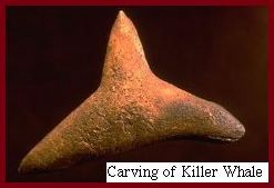 Carving of Killer Whale