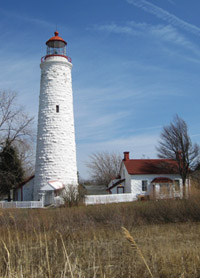View of Point Clark Lighthouse