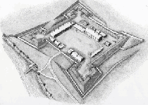 Fort Malden, circa 1840