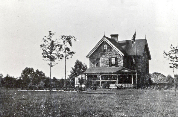The Superintendent's residence 100 years ago