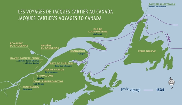 jacque cartier voyage canada