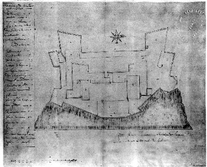 Description of the fort, Quebec 1635