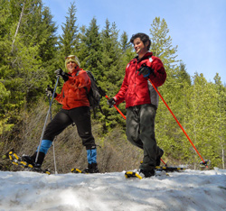 Snowshoeing in Mount Revelstoke National Park