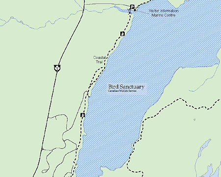 Map of Coastal Trail