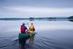 Canoeing on Kejimkujik Lake