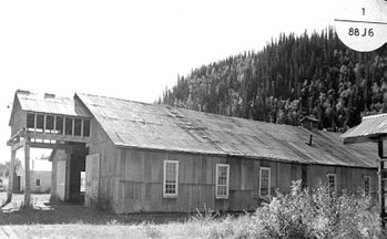Atelier d'usinage (bâtiments no 1 et 2) Complexe de Bear Creek, Bear Creek, Yukon