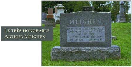 Photographie du lieu de sépulture de L'Honorable Sir Arthur Meighen