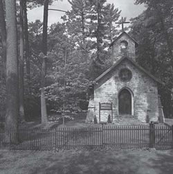La chapelle funéraire en 1993